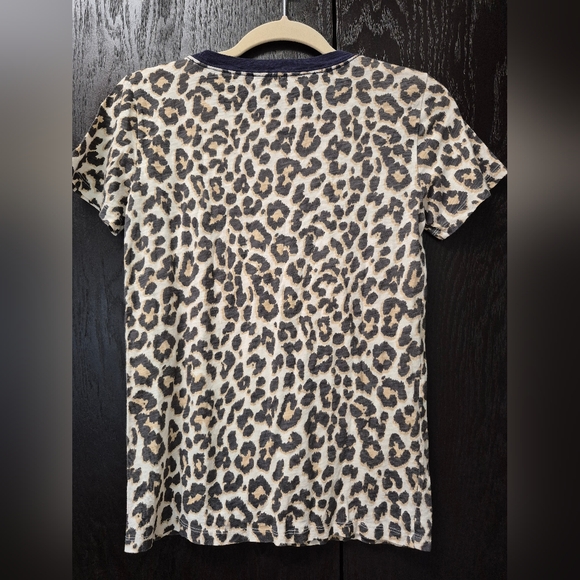 J. Crew leopard top size xs - Picture 2 of 3
